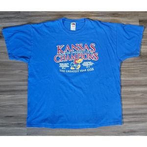 Fruit Of The Loom Kansas Jayhawks University Of Champions T-shirt